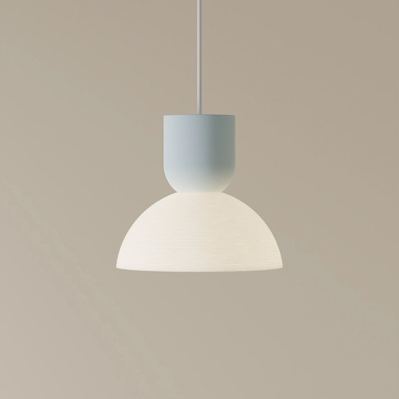 Buia Pendant Light, Cobalt, White