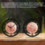Horloge murale ronde en fer 10 po avec mouvement à quartz silencieux, chiffres arabes, impression UV-555724224