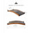 Japanese Zen Garden Bridge 6 ft-14662220
