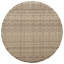  3 Piece Bistro Set With Cushions Beige Poly Rattan