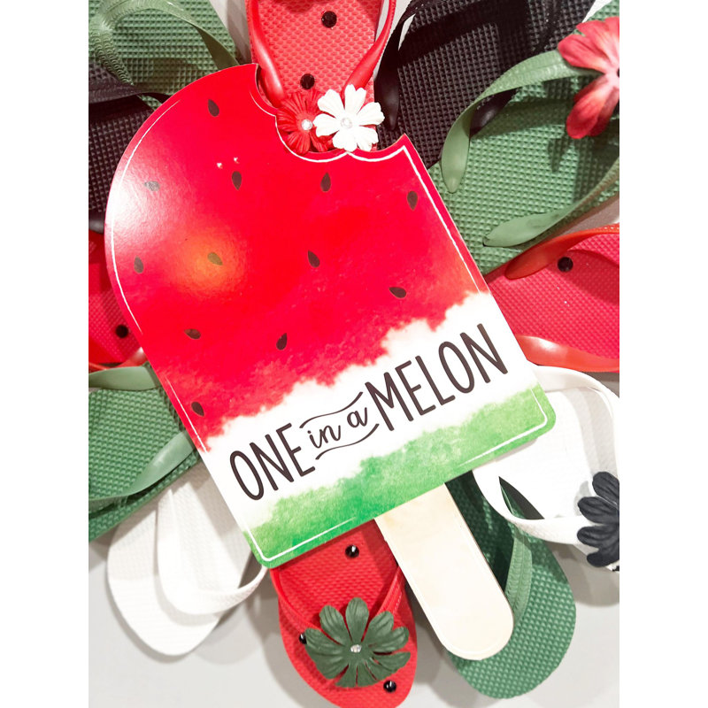 Couronne de melon d'eau d'été