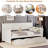 Classic Wooden Daybed With 3 Drawers And Slatted Panels-697805335