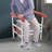 Adjustable Toilet Safety Frame(Orange)