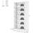 7-Tier Modern Library Bookshelf With Spacious Storage For Living Room, Office, And Bedroom, Perfect For Organizing And Displaying-732495580-732495582