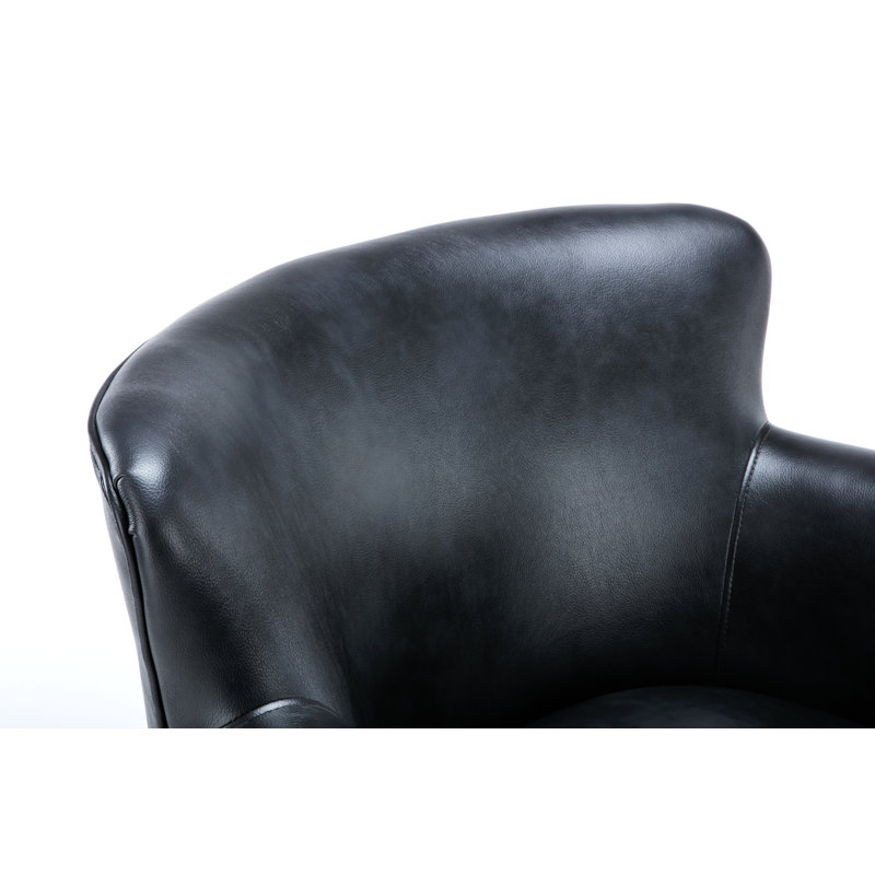 Fauteuil club Hadley, Gris foncé