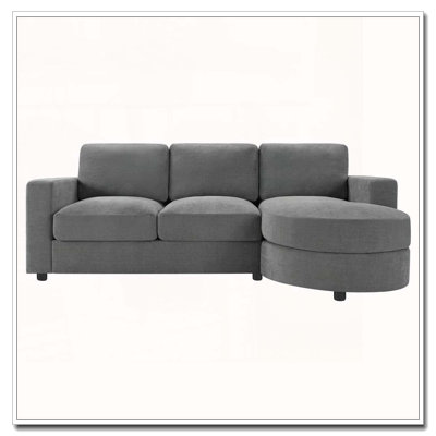 84.6" L-shaped Sofa Couch