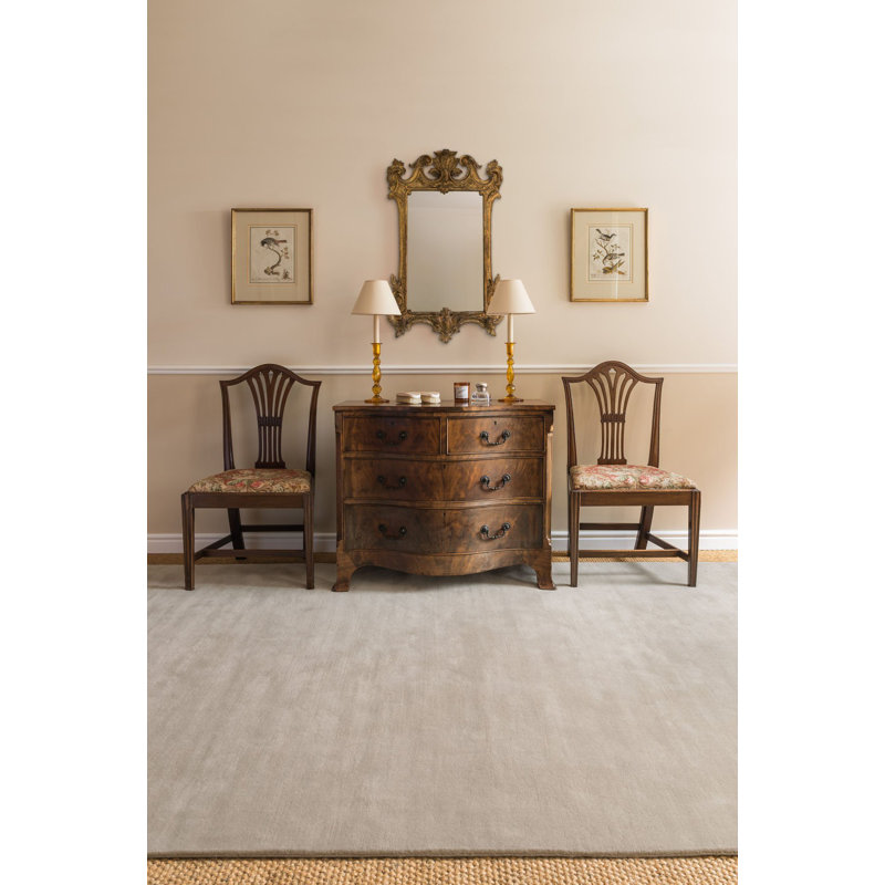 Farrow & Ball Cut & Loop Stripe Princedale Pale Area Rug, Rectangle 8' x 10'
