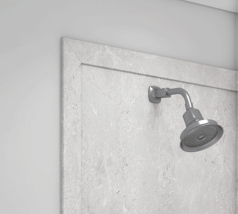 FlexStone 3" x 95" Standard Trim with 3/8" Lip, Tundra