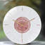 Horloge murale 12 po ronde en verre trempé avec mouvement à quartz silencieux-487695945