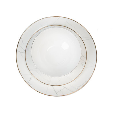 Bone China Dinnerware Set 12 Piece - Service for 4