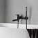 Wall-Mounted 2-Function Bathtub Faucet With Hand Shower And Rotatable Spout