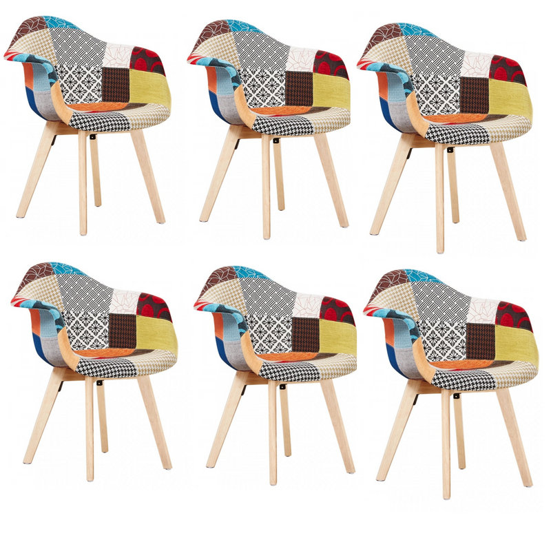 Greenview Side Chair in Blue/Grey