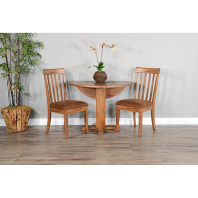 Drop Leaf Round Dining Set