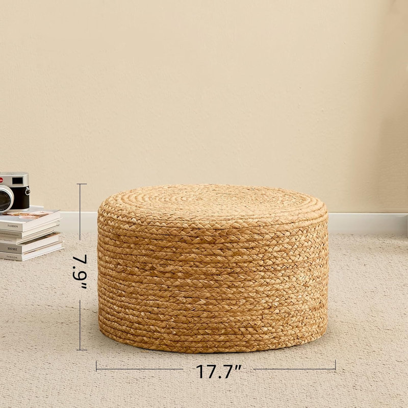 Repose-pieds rond, repose-pieds Pous, table basse d'appoint
