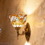 Applique murale simple de style Tiffany, lampe murale en vitrail faite à la main, applique murale de chevet décorative victorienne pour la lecture du couloir de la salle de bain du salon