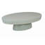Table basse ovale en bois Premium
