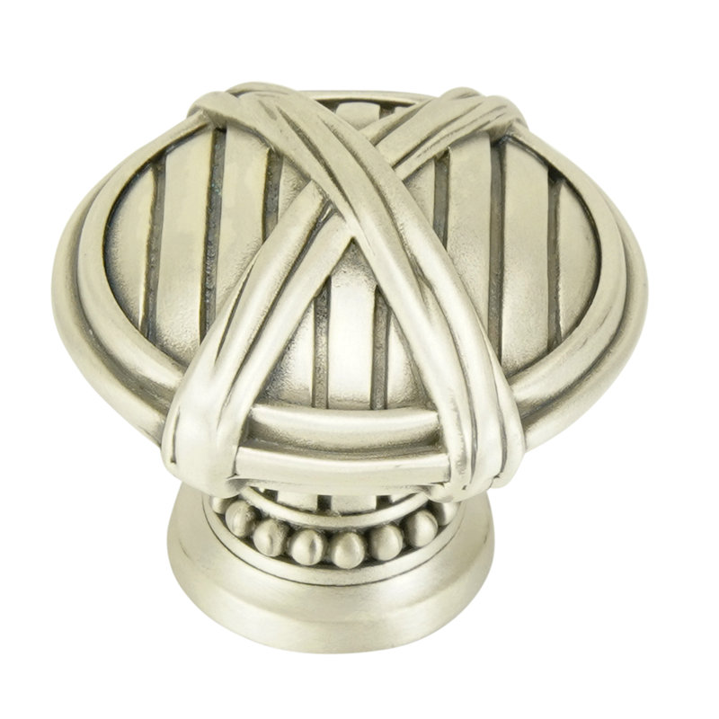 BERKLEY KNOB; MATTE SILVER