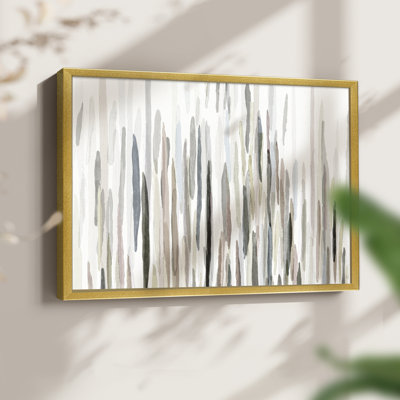 Earth Tone Rhythm -Framed Print - Restickable