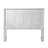 Red Barrel Studio® Aldergrove Panel Bed Frame W Headboard, Footboard And Rails | Contemporary Modern Farmhouse Bedroom Furniture | Mattress/box Spring Required, Not Included | Cerused White Oak Wood-948854370