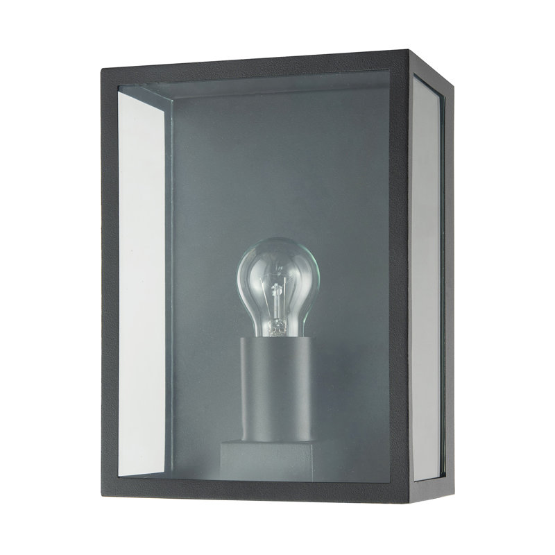 Brushed 30cm H Outdoor Wall Lantern