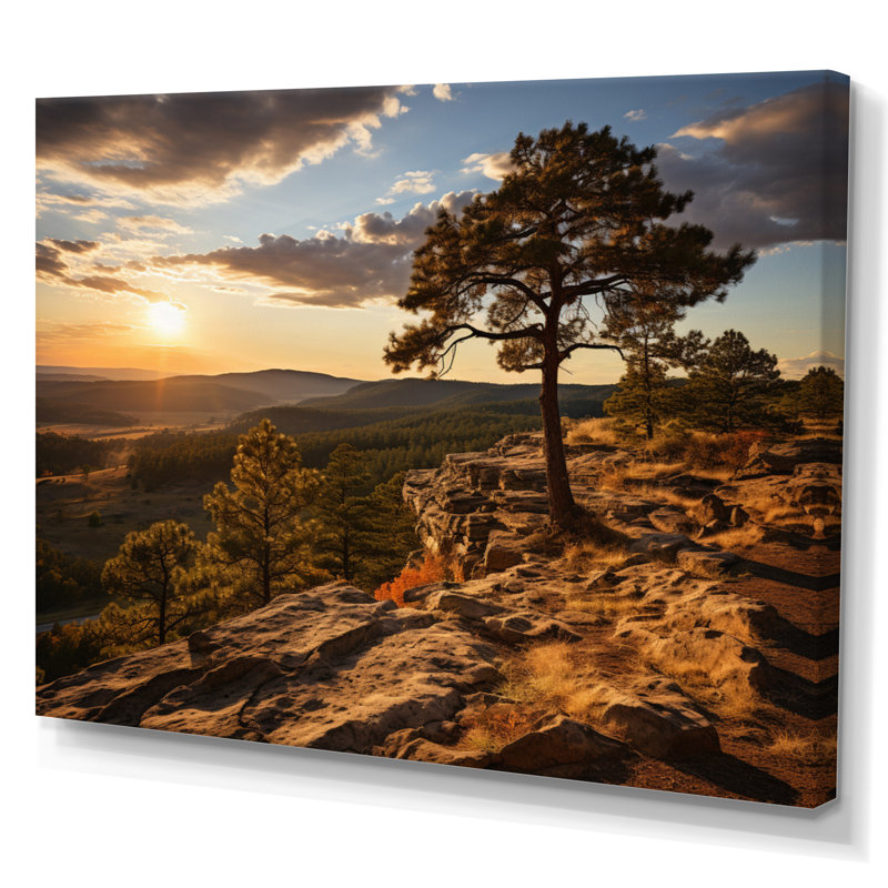 «Alabama Country Landscape II», reproduction sur toile, H 12 po x l 20 po x P 1 po, Toile tendue