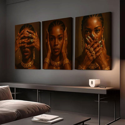 3 Piece Wrapped Canvas Print