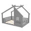 Lit de sol en forme de maison avec fenêtre et tablette de rangement Athzired-125006276-125006279