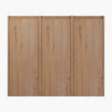 12" Bathroom Side Cabinet, 3-Soft Close Doors, Float Mounting Design, 12*3