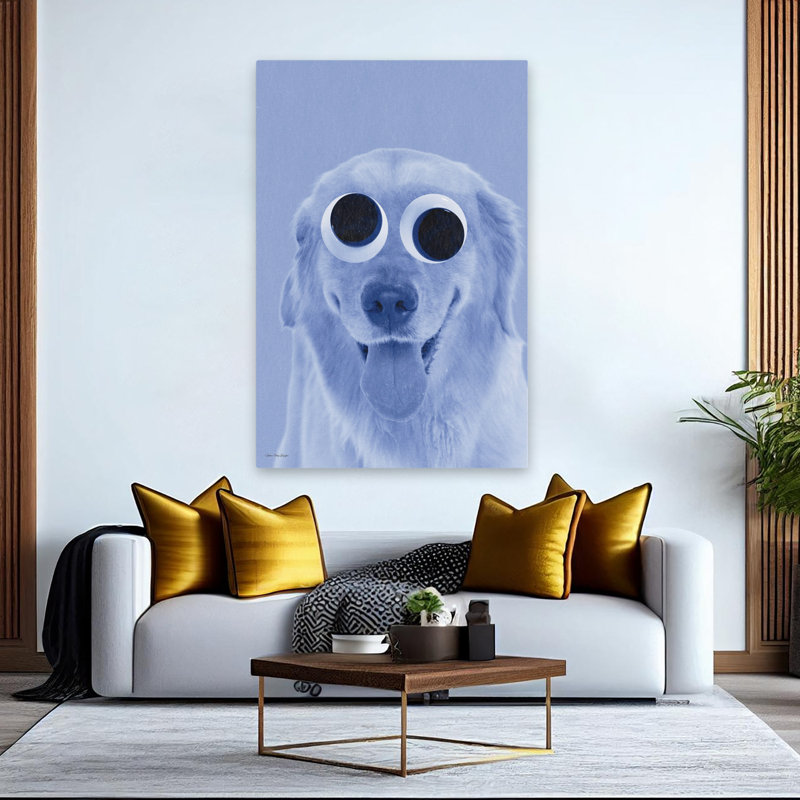 Fourrure et plaisir - Art contemporain ludique pour chien, H 60 po x l 40 po