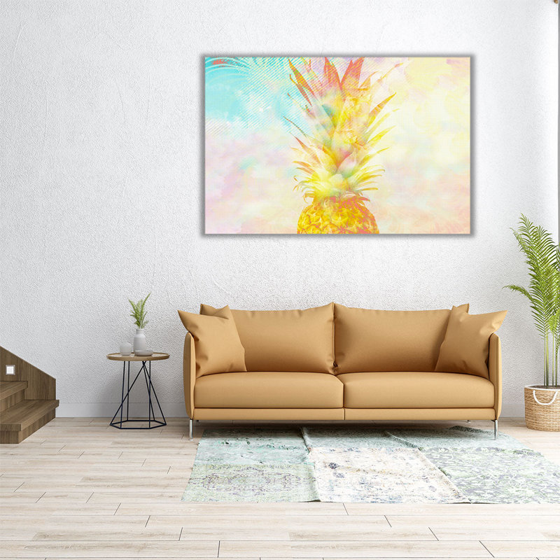Pinneapple Dreams - reproduction d'art sur toile, H 32 po x l 48 po