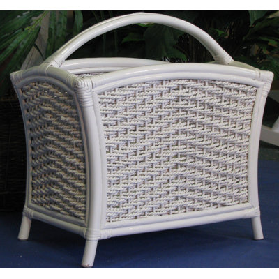 Cabery Solid Wood Free Standing Magazine Rack