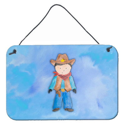 Décoration murale aquarelle cowboy