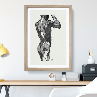 Anatomical Study of a Man Vol.1 by Reijer Stolk - Picture Frame Painting