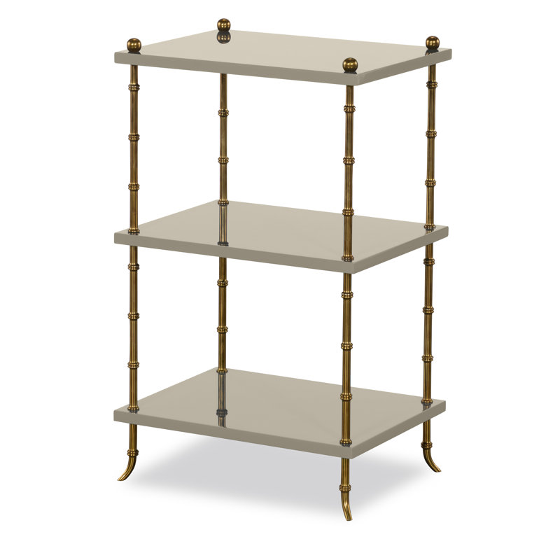 Hallings End Table, Ivory