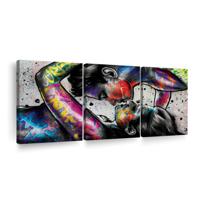 Impression sur toile Urban Couple
