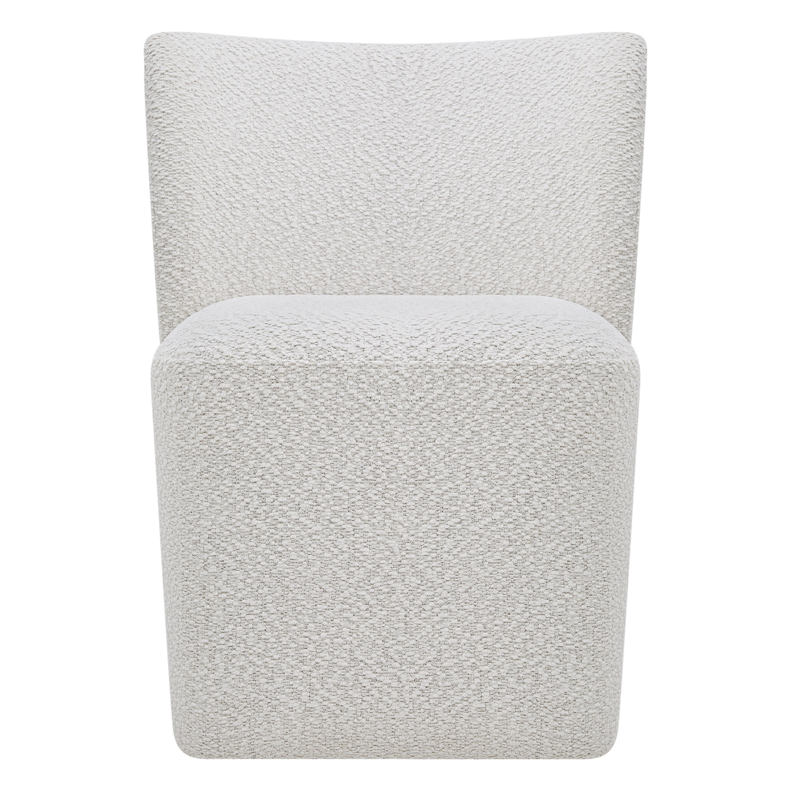 Madie Upholstered Dining Chair, Snow