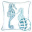 Bleu / hippocampes spa-124862058-124862060