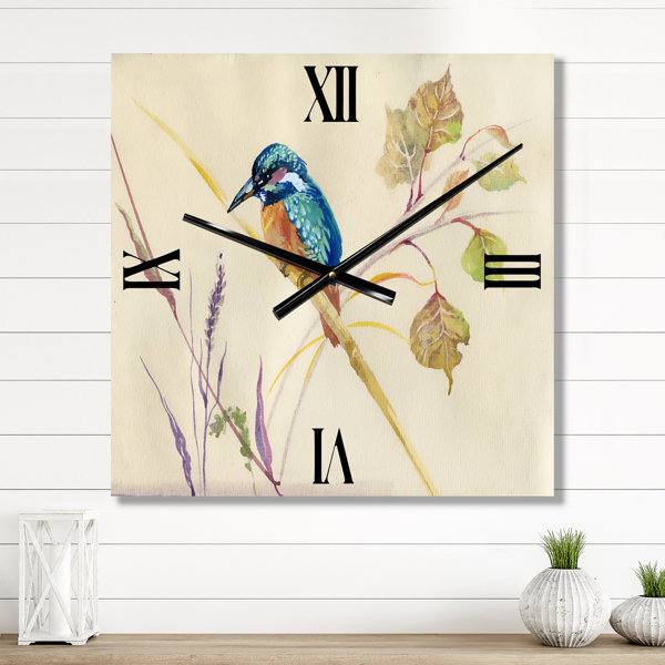 East Urban Home Metal Wall Clock | Wayfair