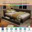 Upholstered Daybed-582381580-582381568