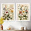 Art mural sur toile 2 fleurs rétro-1337294301-1076230899