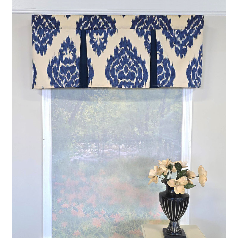RLF Home Flame Pleated Valance
