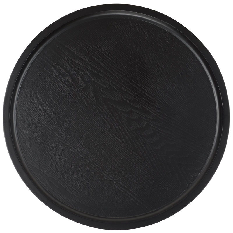 Verena Tray Top End Table, Black