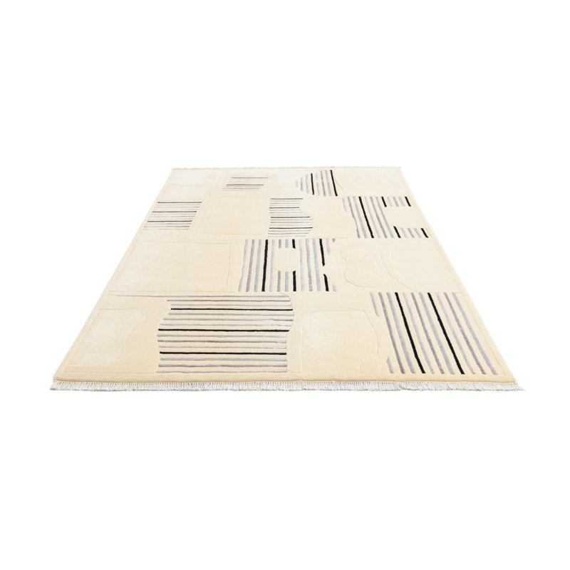 Tapis beige foncé Jennings