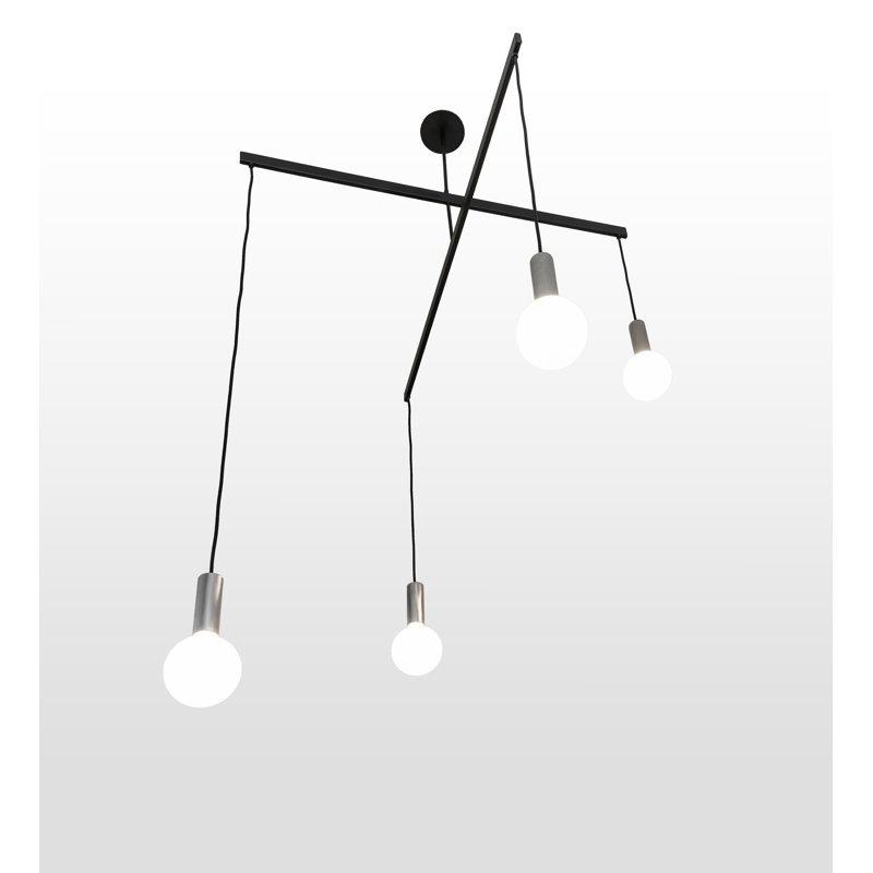 4 - Light Chandelier, 60" W