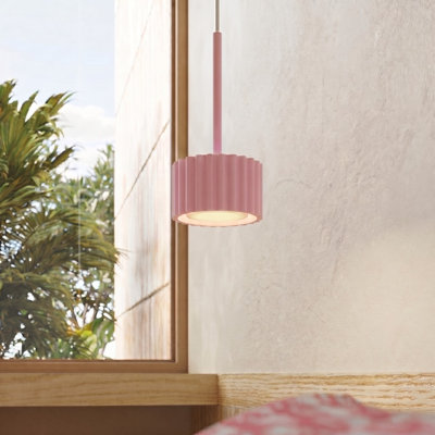 Aura 1 - Light Brushed Nickel Pendant