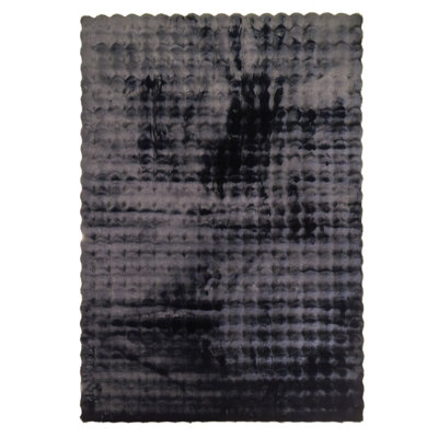 Tapis épais moelleux à poils longs moelleux de luxe de couleur unie pour le salon, la chambre à coucher et le bureau