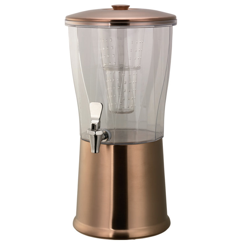 Acier inoxydable avec infuseur 3 gallons, Or rose