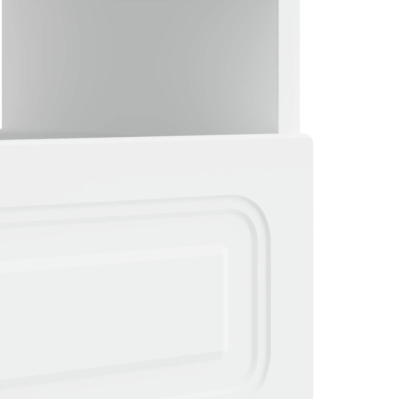 TV Stand, 40cm H x 100cm W x 35cm D, White