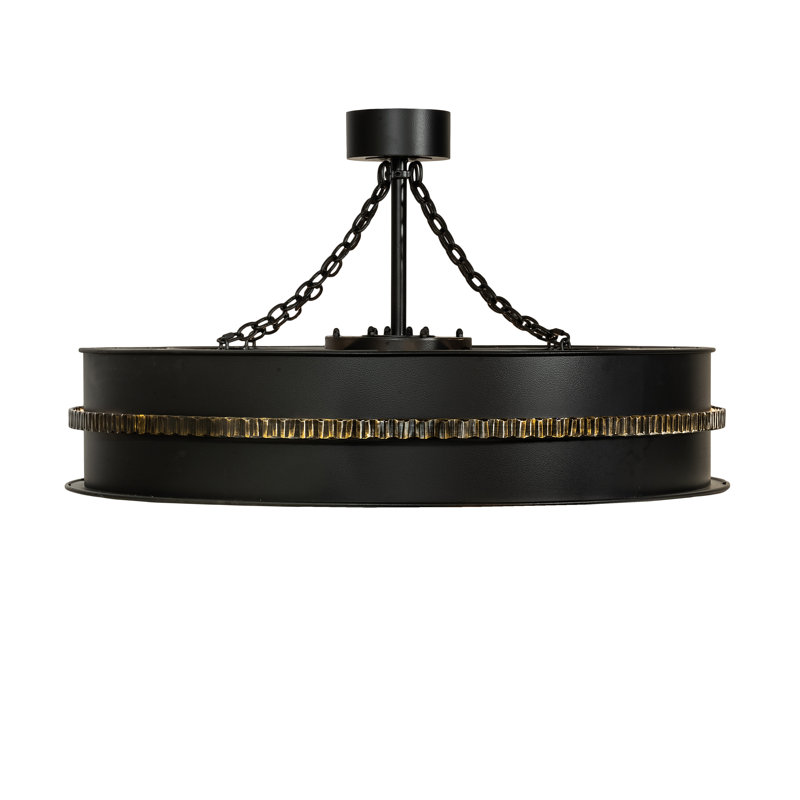 Golden Forge 8 - Light Chandelier