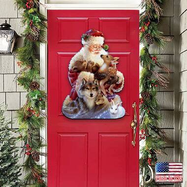 32 Front Door Christmas Decoration Ideas You'll Love
